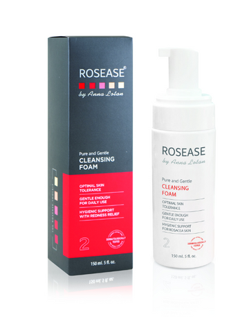 Rosease Pure and Gentle Cleaning Foam