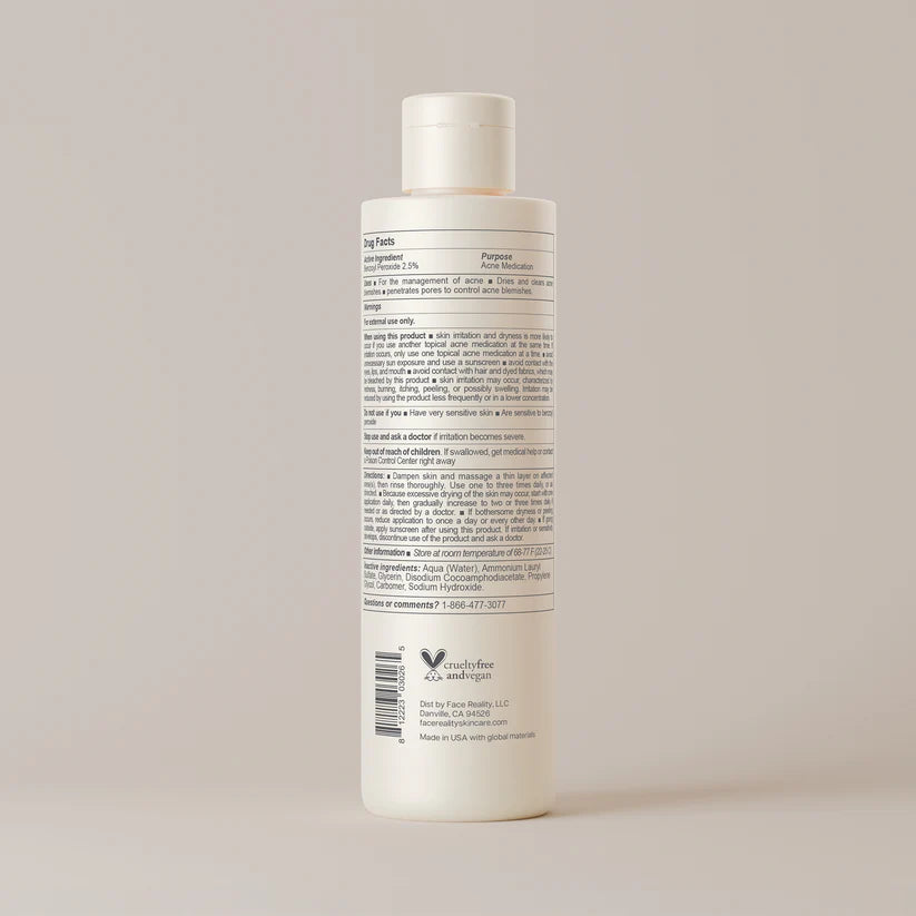 Face Reality Acne Face and Body Wash
