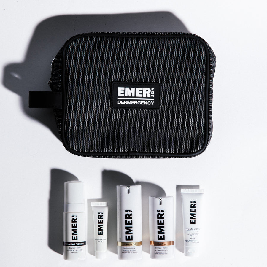 EMER SKIN DERMERGENCY CLARIFYING MICRO-PEEL COMPLEXION KIT