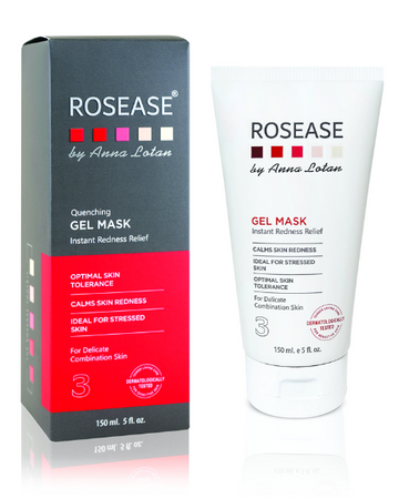 Anna Lotan Rosease Quenching Gel Mask Instant Redness Relief